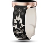 20mm Castle Floral Engraved Band for Samsung Galaxy Watch 7 6 5 4 Silicone Cute Fancy Sport Strap for Watch 5 Pro/Active 2
