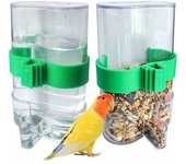 piezas de trampa de agua automática, bebedero para pájaros, comederos automáticos para pájaros, bebedero automático para pájaros, comedero para pájaros, accesorios para jaulas de pájaros