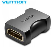 Vention adaptador hdmi hembra a hdmi hembra 4k 2.0 - color negro