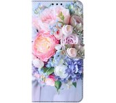 Flip Leather Case For iPhone 6 7 8 X XS XR 11 12 Pro Max 3D Fashion Flower pattern Painted Wallet For iPhone 6 7 8 Plus Funda