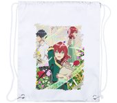 4 MOCHILAS DE CUERDAS Madougushi Dahliya wa Utsumukanai personajes playa piscina picnic excursion personalizada