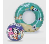 Set de Flotador y Pelota de 14 cm Bluey (6439)
