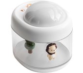 Humidifiers For Bedroom Quiet - 16.91 Oz Small Humidifier For Home With Night Light & Star Projector