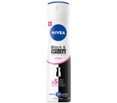 Nivea Invisible Black & White Antitranspirante 48h Clear 150 Ml para Hombre y Mujer