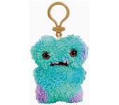 Lindo colgante de monstruo de dientes, divertido diente de bebé feo, lindo y divertido muñeco de dientes, llavero para bolso