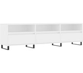 vidaXL Mueble de TV madera contrachapada 150x30x44,5 cm, Mueble de Salon, Mueble TV, Mueble TV salon, Mesa de TV, Mueble tele