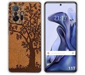 Funda Silicona para Xiaomi 11T 5G / 11T Pro 5G diseño Cuero 03 Dibujos