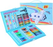 Descripción El Universo Creative with El estuche Maletín Superartist: Kit Complete de 86 piezas. Art para Niños y Niños, Desarrollo de Imaginación y Talento a través de Pintura y Diseño