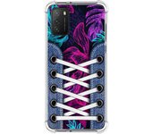 Tumundosmartphone Funda Silicona Antigolpes para Xiaomi POCO M3 / Redmi 9T diseño Zapatillas 07 Dibujos