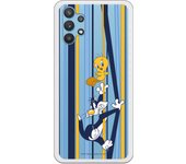Funda original compatible con Samsung Galaxy A32 - Sylvestre Piolin Cortina Vertical