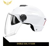 V Electric Scooter Helmet Summer V Chopper Motorcycle Helmets Safety Waterfall Lightweig Urban Articles Woman Men Moto Equipment
