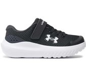 Zapatillas Under Armour Surge 4 para niños en color negro