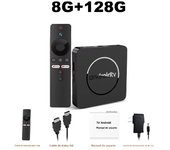 Android14 8K HD Smart TV Box Q10 Allwinner H313 Supports Dual Wifi BT5.0 64G 128G Set Top Box Media PlayerTV Box Voice Assistant
