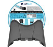 SET RIEGO BASIC, MANGUERA 12,5 mm X 20 m, SOPORTE COLGADOR Y CONECTORES CELLFAST