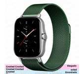 20mm/22mm Milanese band For Amazfit GTS/4/2/2e/3/GTS2 Mini/GTR 47mm/GTR2/4/3/Pro stratos Metal Watch Bracelet Amazfit bip strap