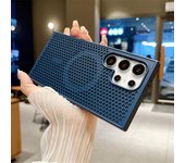 Heat Dissipation For Magsafe Magnetic Case For Samsung Galaxy S25 S24 S23 S22Ultra Plus Cooling Breathable Wireless Charge Cover