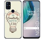 Tumundosmartphone Funda Gel Tpu para Oneplus Nord N10 5G diseño Creativity Dibujos