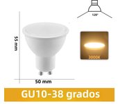 6PCS/LOT LED spot light GU10 AC220V AC100V-240V  LED energy saving bulb 3W 5W 6W 7W 8W You can replace the 50W halogen lamp