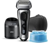 Braun S8-8467CC Afeitadora Eléctrica para Hombre, Tecnología sónica, inalámbrica