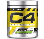 C4 Original Pre-Entreno con beta-alanina, creatina, L-arginina y cafeína. 60 servicios. Cellucor