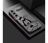 Goofy Goof Cartoon Cool Art For Samsung Galaxy S24 S23 S22 S21 S20 S10 Plus Lite Ultra 5G Frosted Translucent Phone case
