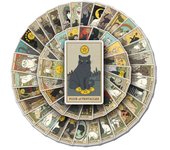 10/30/78PCS Vintage Classic Cat Style Tarot Stickers Funny Decoration Decals Toy Gift PVC DIY Laptop Suitcase Guitar Skateboard