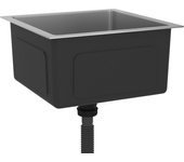 vidaXL Fregadero de Cocina Hecho de Mano d Acero Inoxidable Lavabo Color Plateado,  Negro, y mas