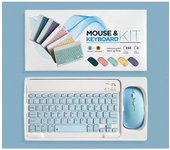 Wireless Bluetooth Keyboard and Mouse Spanish for IOS Android Windows Tablet iPad Air Mini Pro