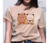 Bubu And Dudu Fashion 2024 Casual T-shirt Female Designer Top Female Street Clothing