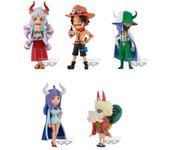 Figura banpresto one piece world collectable wanokuni onigashima 2 unidad aleatoria