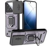 Shockproof Armor Phone Case For Oneplus 11 12 11R 12R One Plus ACE 2 Nord CE3 CE 3 Lite Camera Protection Ring Holder Back Cover