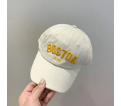 Korean Letters Embroidery Baseball Cap for Kids Boys Girls Summer Adjustable Hip Hop Sun Hat Children Snapback Caps Gorras кепка