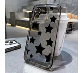 Case For iPhone 15 Case iPhone 14 Pro Max Case Colorful Star Pattern Clear Phone Case For iPhone 13 12 11 XS X XR 7 8 Plus Cover