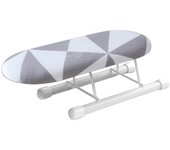 Portable Foldable Mini Ironing Board Heat Resistant Home Supplies Ironing Board Rack Metal Household Clothes Ironing Cover