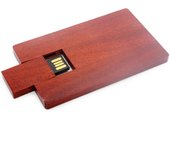 JASTER Wooden Card USB 2.0 Flash Drive 128GB Creative Gift Rotatable Memory Stick 64GB Pretty Business Gift Pen Drive 32GB 16GB