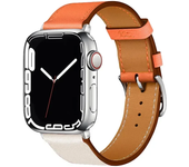 Leather Watch band for Apple Watch Straps 46mm 44mm 41mm 45mm 38-42mm 40mm 49mm bracelet iWatch series 10-Ultra 9-8-7-SE-6-5-4-3