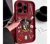 Exquisite Badge Magic Books Phone Case For iPhone 16 15 14 13 12 11 Pro Max 7 8 Plus XR XS MAX MINI Y2K Anti Fall Back Cover