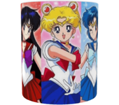 Taza Sailor Moon – Marte, Júpiter, Venus y Mercurio | Magical Girls | Regalo anime Stamina