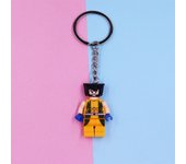 Avengers Spider-Man Iron Man Anime Character Building Blocks Key Chain Action Figure Backpack Car Pendant Holiday Gift Toys