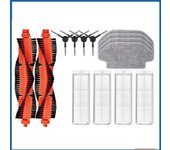 For Xiaomi Robot Vacuum S10 S12 T12 B106GL/ Mop 2S XMSTJQR2S / 3C B106CN Parts Accessories Main Side Brush Filter Mop