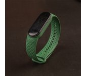 Silicone watchbands For Xiaomi Mi Band 3 4 Wrist Replacement Miband Sport bracelet Air-hole Watch Correa mi band 6 5 strap