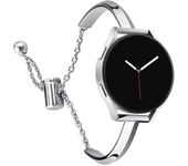 20 22mm Jewelry Strap for Samsung Galaxy Watch 5 pro 45mm 4 40 44mm Metal Chain Woman Correa for Huawei Watch 2 Amazfit Bip Gts2