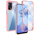 360 Full Screen Protection HD Transparency Phone Cover Case For OPPO A79 A96 A95 A94 A36 A76 A92 A93 A54 A77 Find X5 Pro 5G 4G