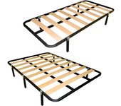 Somier de Láminas 30x30 mm Conjunto 150x190+90x190 cm (con Patas)