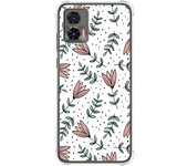 Funda Silicona Antigolpes para Motorola Edge 30 Neo 5G diseño Flores 01 Dibujos