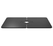 Placa base grande para BrandMe - Negra