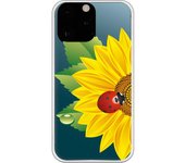 Funda compatible con iPhone 13 Pro Max - Girasol y mariquita