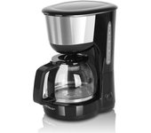 Aigostar Chocolate 30HIK–Cafetera de goteo, 1000w Cafetera de Filtro, con Filtro Reutilizable, Función Recalentar y Mantener Caliente. Sistema Antigoteo. 1,25l(10 Tazas), Libre de BPA.