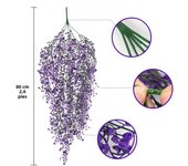 30inch Artificial Eucalyptus Leaves Vine Fake Plant for Home Room Decor Garden Wedding Decoration Outdoor Ornaments Accessories
