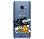 Funda original compatible con Samsung Galaxy S9 - Garfield Lasagna